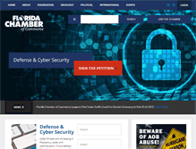 Tablet Screenshot of flchamber.com